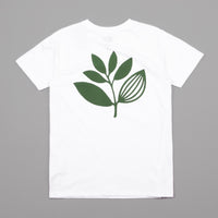 Magenta Classic Plant T-Shirt - White thumbnail