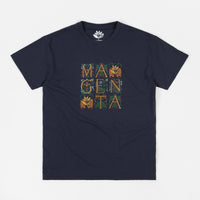 Magenta Codex T-Shirt - Navy thumbnail