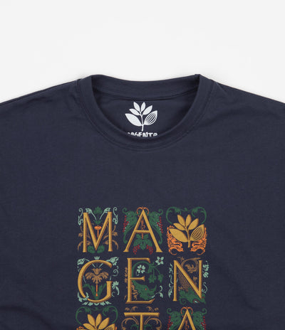 Magenta Codex T-Shirt - Navy