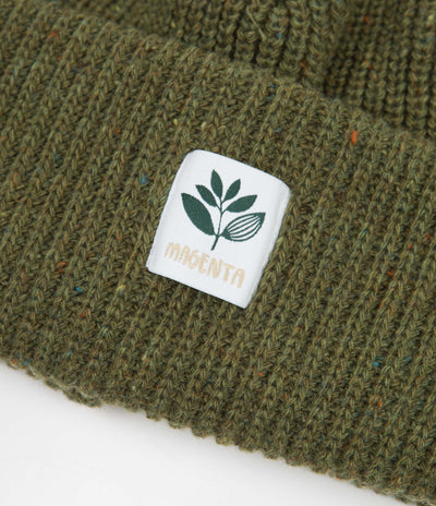 Magenta Everest Beanie - Green