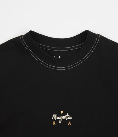 Magenta F.R.A T-Shirt - Black