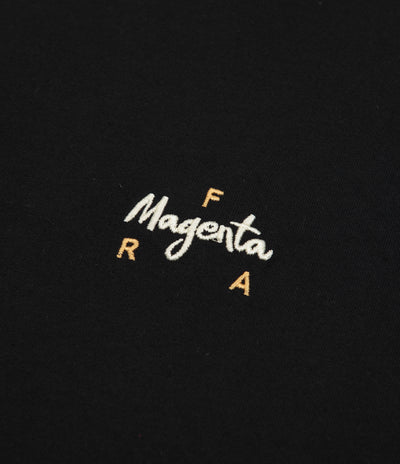 Magenta F.R.A T-Shirt - Black