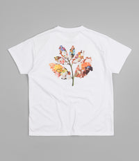 Magenta Flower Plant T-Shirt - White