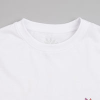 Magenta Flower Plant T-Shirt - White thumbnail