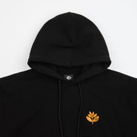 Magenta Forrest Plant Hoodie - Black thumbnail