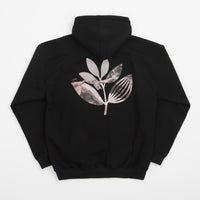 Magenta God's Plan Hoodie - Black thumbnail