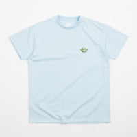 Magenta Grass Plant T-Shirt - Blue thumbnail