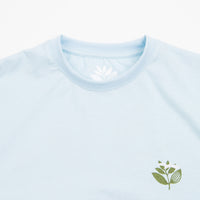 Magenta Grass Plant T-Shirt - Blue thumbnail