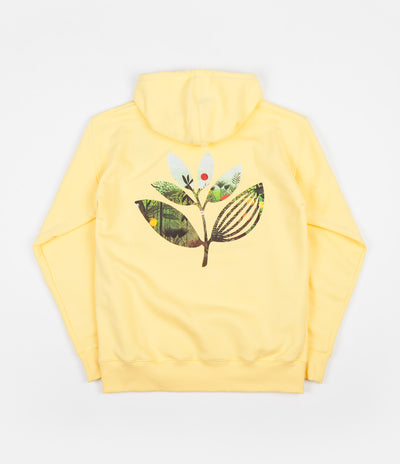 Magenta Jungle 2 Hoodie - Yellow