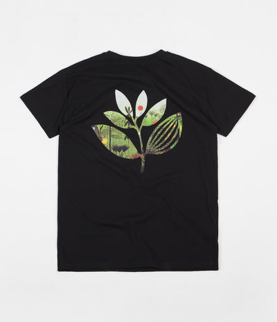 Magenta Jungle 2 T-Shirt - Black