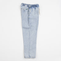 Magenta Loose Pants - Washed Denim thumbnail