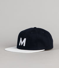 Magenta M Cap - Navy / White