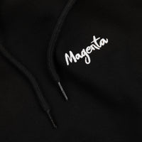 Magenta Mask Hoodie - Black thumbnail