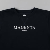 Magenta Paris Crewneck Sweatshirt - Navy thumbnail