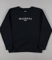 Magenta Paris Crewneck Sweatshirt - Navy