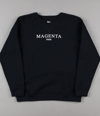 Magenta Paris Crewneck Sweatshirt - Navy