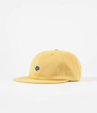 Magenta Plant Cap - Yellow