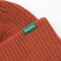 Magenta Script Beanie - Orange thumbnail