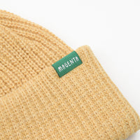 Magenta Script Beanie - Yellow thumbnail