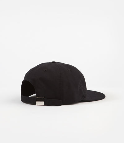 Magenta Script Cap - Black