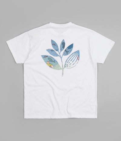 Magenta Sea Plant T-Shirt - White