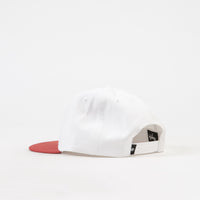 Magenta Snapback Cap - White / Red thumbnail