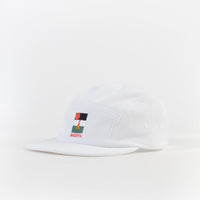 Magenta Sunset Cap - White thumbnail