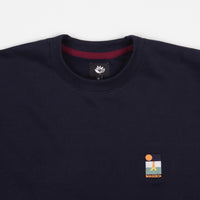 Magenta Sunset Crewneck Sweatshirt - Navy thumbnail