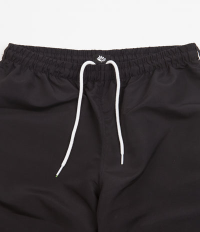 Magenta Sunset Nylon Shorts - Black | Flatspot