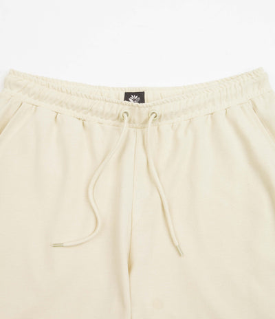 Magenta Sunset Pique Shorts - Natural