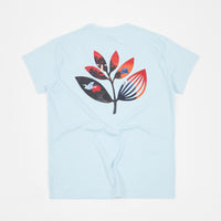 Magenta Surreal Plant T-Shirt - Light Blue thumbnail