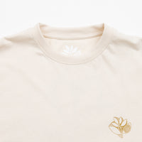 Magenta Trippy Plant T-Shirt - Natural thumbnail