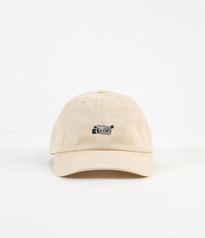 Magenta VX Dad Cap - Beige