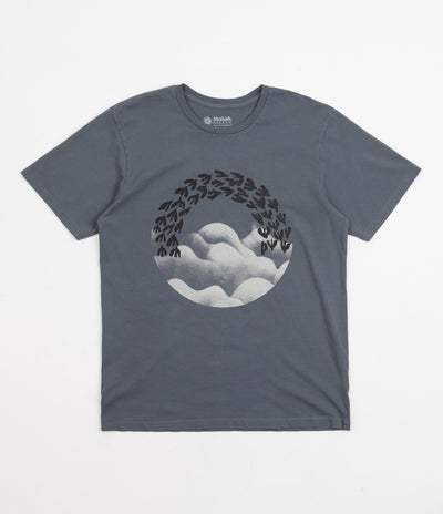 Mollusk Cloud Bird T-Shirt - Dull Indigo