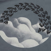 Mollusk Cloud Bird T-Shirt - Dull Indigo thumbnail