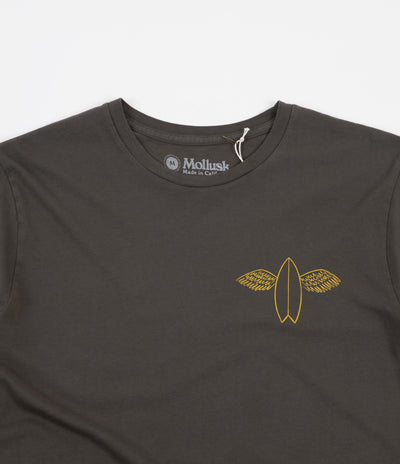 Mollusk Flying Fish T-Shirt - Faded Black