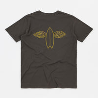 Mollusk Flying Fish T-Shirt - Faded Black thumbnail