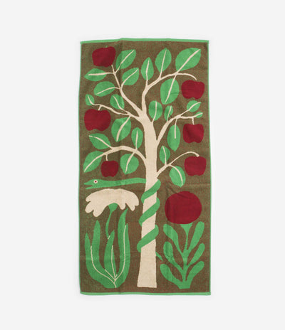 Mollusk Garden of Eden Towel - Green Multi