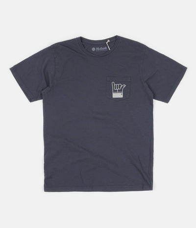 Mollusk Gentleman Shaka T-Shirt - Faded Navy