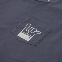 Mollusk Gentleman Shaka T-Shirt - Faded Navy thumbnail