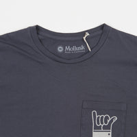 Mollusk Gentleman Shaka T-Shirt - Faded Navy thumbnail