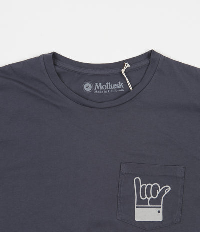 Mollusk Gentleman Shaka T-Shirt - Faded Navy