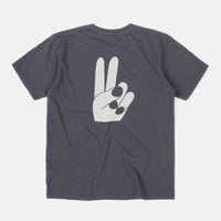 Mollusk Helping Hands T-Shirt - Faded Navy thumbnail