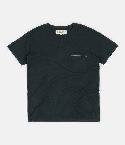 Mollusk Hemp Pocket T-Shirt - Blue Algae