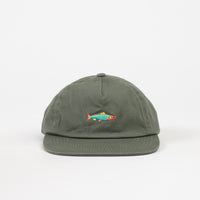 Mollusk Hot Salmon Polo Cap - Mash Green thumbnail