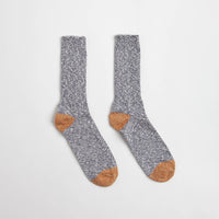 Mollusk Marled Utility Socks - Blue Jean thumbnail