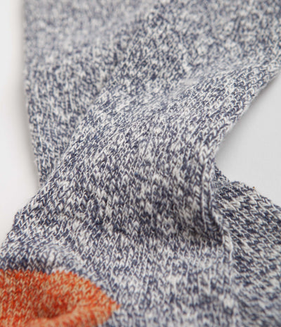 Mollusk Marled Utility Socks - Blue Jean