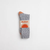 Mollusk Marled Utility Socks - Blue Jean thumbnail