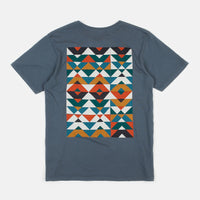 Mollusk Moroc T-Shirt - Dull Indigo thumbnail