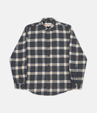 Mollusk One Pocket Shirt - Blue Plaid